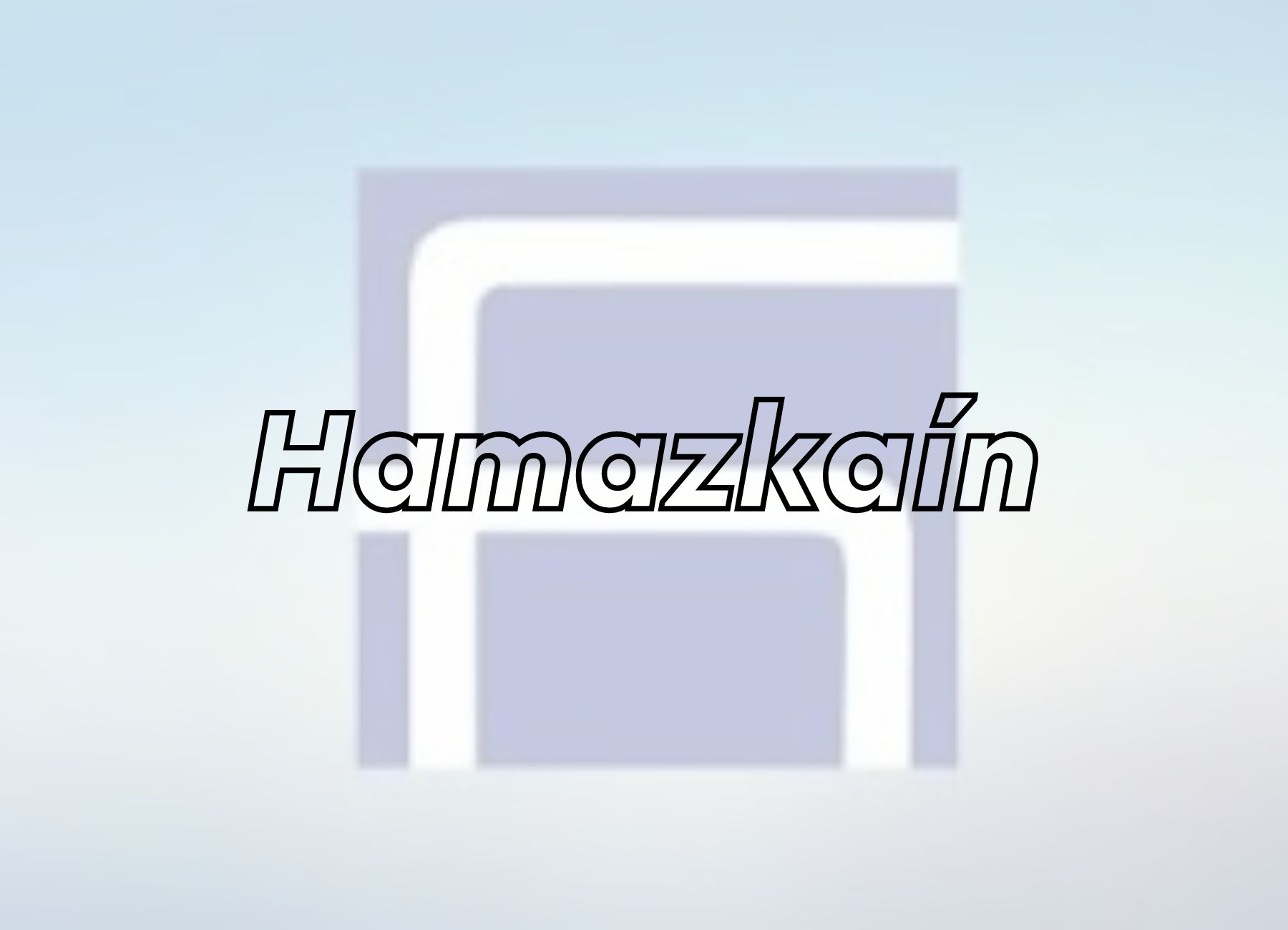 Portada Hamazkain